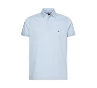Tommy Hilfiger Herren Poloshirt Kurzarm 1985 Slim Fit, Blau (Sky Blue), M