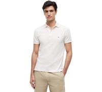 Tommy Hilfiger Herren Poloshirt Kurzarm 1985 Slim Fit, Elfenbein (Ivory Petal), XXL