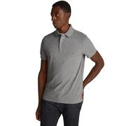 Tommy Hilfiger Herren Poloshirt Kurzarm 1985 Slim Fit, Grau (Medium Grey Heather), M