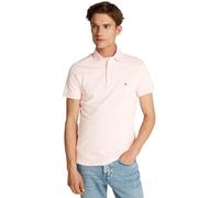 Poloshirt TOMMY HILFIGER "1985 SLIM POLO" Gr. XL (54), rosa (light pink) Herren Shirts Kurzarm mit Logostickerei (10128345-XL)