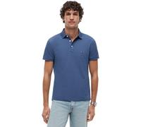 Tommy Hilfiger Herren Poloshirt Kurzarm 1985 Slim Fit, Blau (Aegean Sea), S