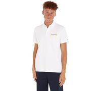 Tommy Hilfiger Boucle H Embro REG Polo Kurzarm Poloshirts Herren, Weiß (White), XXL