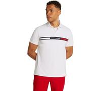Tommy Hilfiger Hilfiger Chest Insert REG Polo Langarm T-Shirt Herren, Weiß (White), XXL