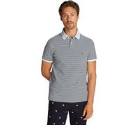 Tommy Hilfiger Herren Poloshirt Kurzarm Core 1985 Regular Fit, Mehrfarbig (Breezy Blue/Desert Sky), M
