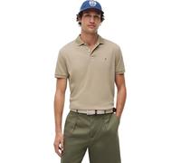 Poloshirt TOMMY HILFIGER "LIQUID COTTON REGULAR SEASONAL", Herren, Gr. XXL, keystone, Jersey, Obermaterial: 100% Baumwolle, normal hüftlang, Rippbündchen, Shirts, mit Logostickerei (25092437-XXL) keys