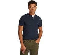 Tommy Hilfiger Herren Poloshirt Kurzarm Mao Rwb Tipped Slim Polo Regular Fit, Blau (Desert Sky), L
