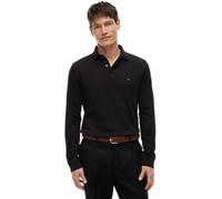 Tommy Hilfiger Herren Poloshirt Langarm Regular Fit mit Knopfleiste