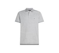Tommy Hilfiger Herren Poloshirt LIQUID COTTON REG SEASONAL POLO, grau, Gr. L