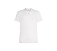 Poloshirt TOMMY HILFIGER "SLUB OXFORD PIQUE REG POLO", Herren, Gr. L, ivory petal, weiß, Piquu00e9, Obermaterial: 100% Baumwolle, casual, regular fit, Kurzarm, Shirts (69640355-L) ivory petal, weiß