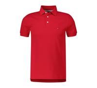 Tommy Hilfiger Slim Fit Poloshirt mit Logo-Stitching Modell '1985' in Rot, Größe S