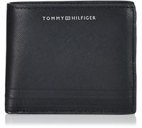 TOMMY HILFIGER TH Business Leather CC and Coin Wallet Black 