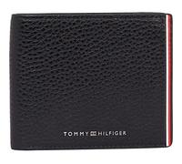 Tommy Hilfiger Herren Portemonnaie TH Corporate Flap & Coin Wallet Klein, Schwarz (Black), Einheitsgröße