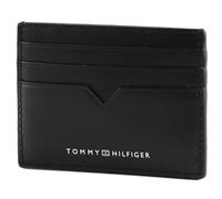 Tommy Hilfiger Herren Portemonnaie TH Modern Leather CC Holder Klein , Schwarz (Black), Einheitsgröße