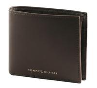 Tommy Hilfiger Herren Portemonnaie TH Premium Leather CC and Coin mit Münzfach, Braun (Dark Chestnut), Einheitsgröße