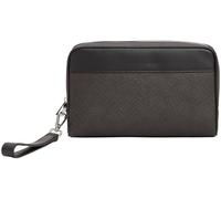 Tommy Hilfiger Herren Pouch Tasche Flag Monogram mit Reißverschluss, Schwarz (Black), Einheitsgröße
