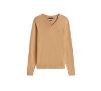 Tommy Hilfiger Herren Pullover aus Baumwolle ud Kaschmir, camel, Gr. S