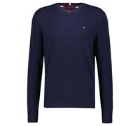 Tommy Hilfiger Herren Pullover aus Baumwolle ud Kaschmir, marine, Gr. L