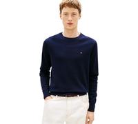 Tommy Hilfiger Herren Pullover Cashmere Crew Neck Strickpullover, Blau (Desert Sky), XL