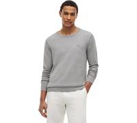 Tommy Hilfiger Herren Pullover Essential Cotton Crew Neck aus Baumwolle, Grau (Medium Grey Heather), 3XL