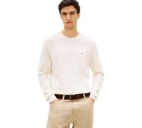 Tommy Hilfiger Herrenpullover Essential Structure Crew Neck Regular Fit Elfenbein M