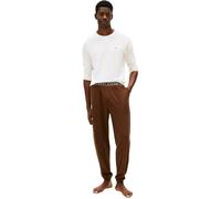 Tommy Hilfiger Herren Pyjama-Set Jersey Pj Set Cuffed Lang, Braun (Legacy Brown), M