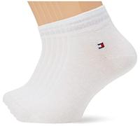 Tommy Hilfiger Herren Quarter 6 Pack, Weiß, 43-46