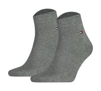Tommy Hilfiger Quater Männlich Crew-Socken Grau 2 Paar(e)