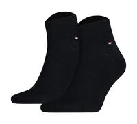 Tommy Hilfiger Herren Sneakersocken TH MEN QUARTER – 2 Paar, Blau (Dark Navy 322), Größe 47/50