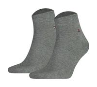 Tommy Hilfiger Quater Männlich Crew-Socken Grau 2 Paar(e)