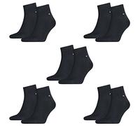 Tommy Hilfiger Herren Quarter Socken Kurzsocken Business 342025001 10 Paar Farbe:Blau Menge:10 5x 2er Pack dark navy Artikel:-322