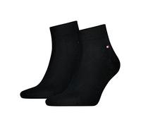 Tommy Hilfiger Herren Quarter Socken, Schwarz, 47-49 EU