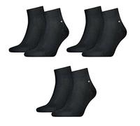 Tommy Hilfiger Quarter Männlich Crew-Socken Schwarz 2 Paar(e)