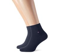 Tommy Hilfiger Herren Quarter Socken, Navy, 47-49 EU