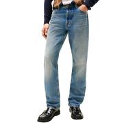 Tommy Hilfiger Straight Leg Jeans aus reiner Baumwolle Modell 'DOVER' in Hellblau, Größe 38/32