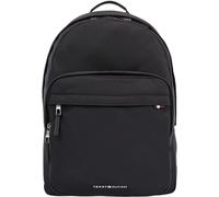 Cityrucksack TOMMY HILFIGER "TH SIGNATURE BACKPACK" Gr. B/H/T: 31,5 cm x 44,5 cm x 13,5 cm, schwarz (black) Rucksäcke (31559908-0)