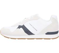 Tommy Hilfiger Herren Runner ICON Mix FM0FM05679 Low-Top, Weiß (Weiß), 40, White, 40 EU