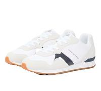 Tommy Hilfiger Herren Runner Icon Mix Fm0fm05679 Low-Top, White, 45 EU
