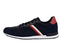 Tommy Hilfiger Herren Runner Sneaker Iconic Mix Runner Sportschuhe, Blau (Desert Sky), 40 EU