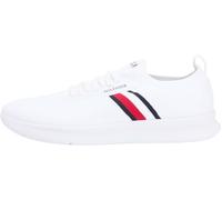 Tommy Hilfiger Low Top Sneaker mit Label Stitching in Weiss, Größe 46
