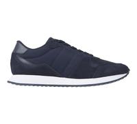 Sneaker TOMMY HILFIGER "RUNNER EVO MIX ESS" Gr. 40, blau (dunkelblau) Herren Schuhe Stoffschuhe mit seitlichen Streifen, Freizeitschuh, Halbschuh, Schnürschuh (41607210-40)