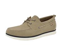 Tommy Hilfiger Herren Sator Bootsschuh, Taupe, 47 EU