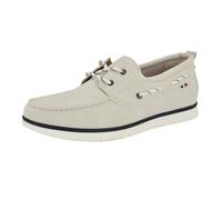 Tommy Hilfiger Herren Sator Bootsschuh, Weiss/opulenter Garten, 39.5 EU