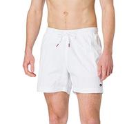 Tommy Hilfiger Herren Sf Medium Drawstring Schwimm-Slips, Weiß, S