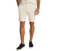 Tommy Hilfiger Herren Shorts Brooklyn 1985 Kurz, Elfenbein (Newsprint), 28W