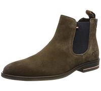 Tommy Hilfiger Herren Signature Hilfiger Chelsea Wildleder Mode-Stiefel, braun, 45 EU