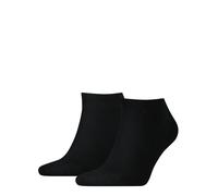 Tommy Hilfiger Herrensocken Sneaker Doppelpack schwarz Größe 43-46