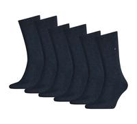 TOMMY HILFIGER Herren Socken, 6er Pack - Classic, Strümpfe, einfarbig Blau / 47-49 47-49 Blau