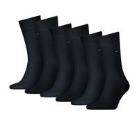 TOMMY HILFIGER Herren Socken, 6er Pack - Classic, Strümpfe, einfarbig Dunkelblau / 39-42 39-42 Blau