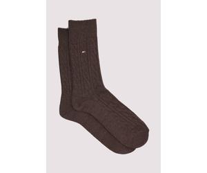 Tommy Hilfiger Herren-Socken Braun 43-46 Chocolate brown