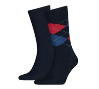 TOMMY HILFIGER Herren Socken Check 2er Pack 39|40|41|42 2 Stk.
